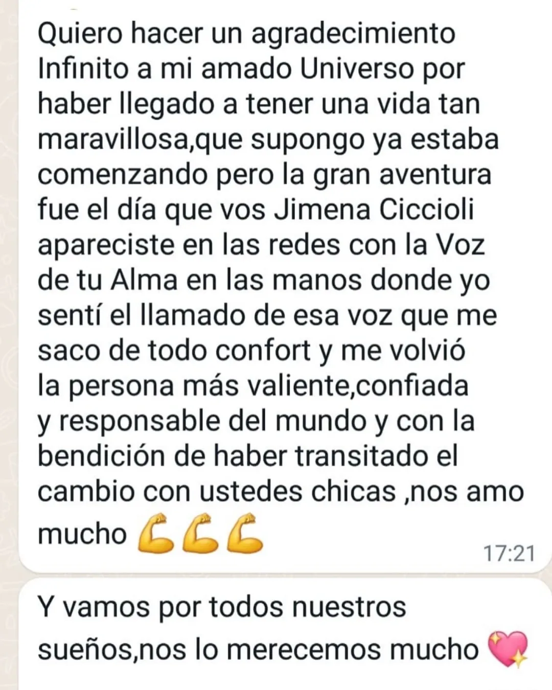 Testimonio